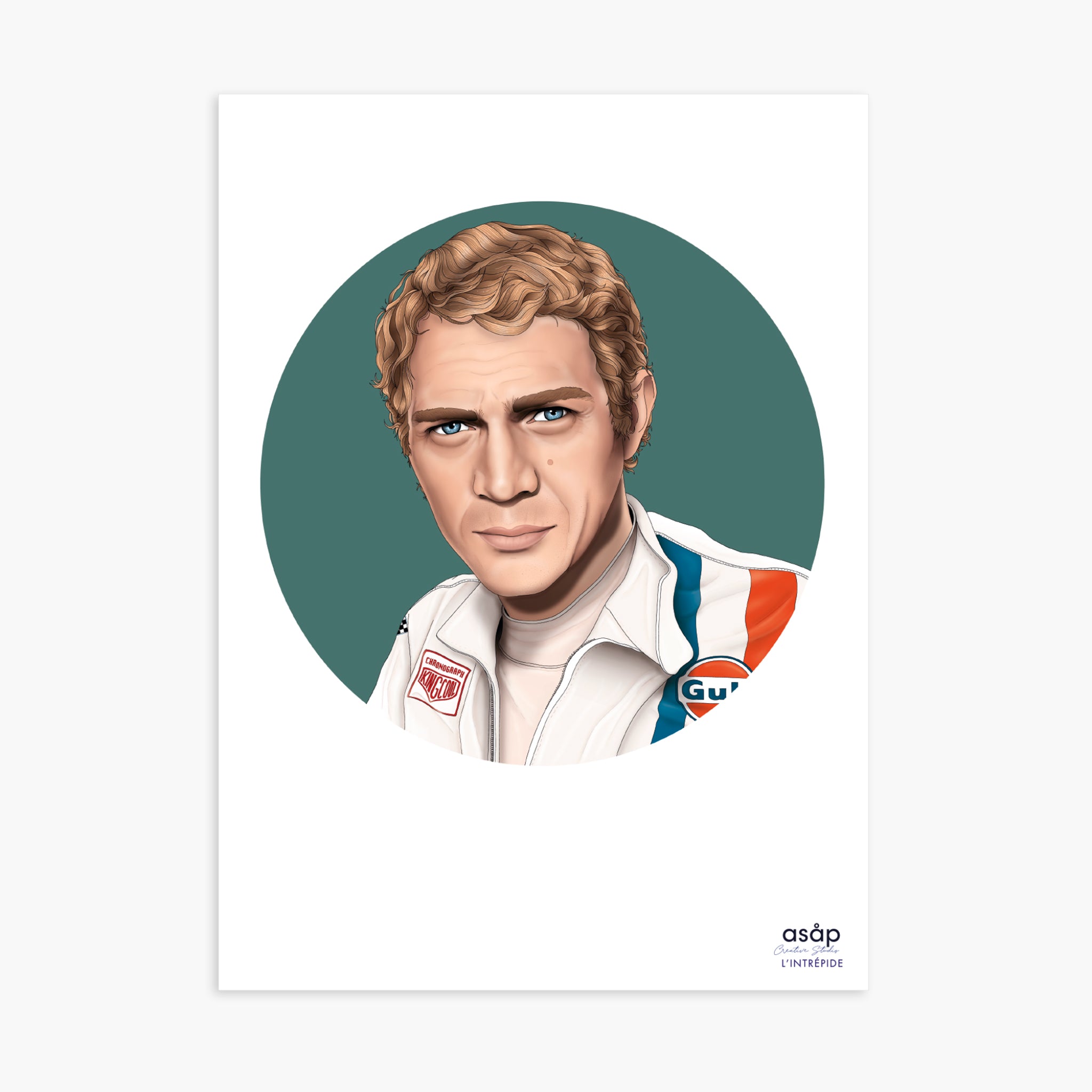 CARTE A5 - L'INTRÉPIDE