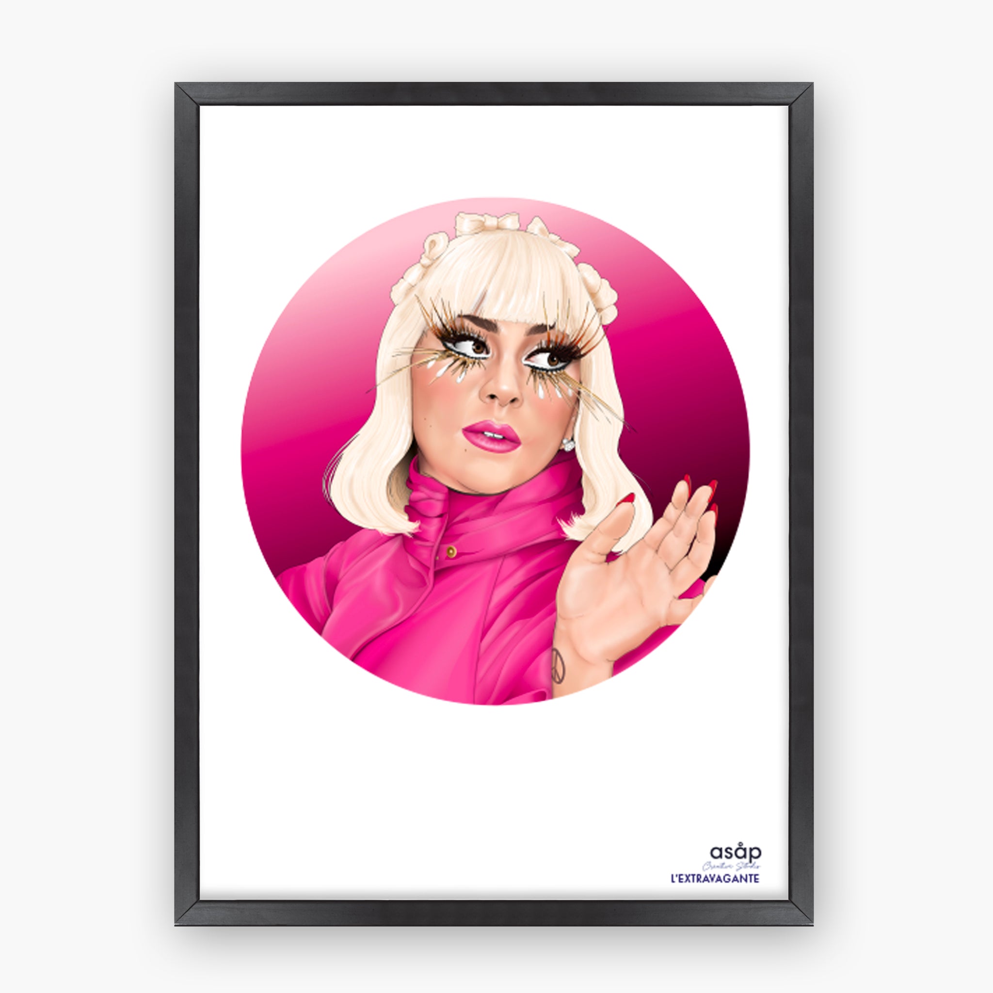 CARTE A5 - L'EXTRAVAGANTE