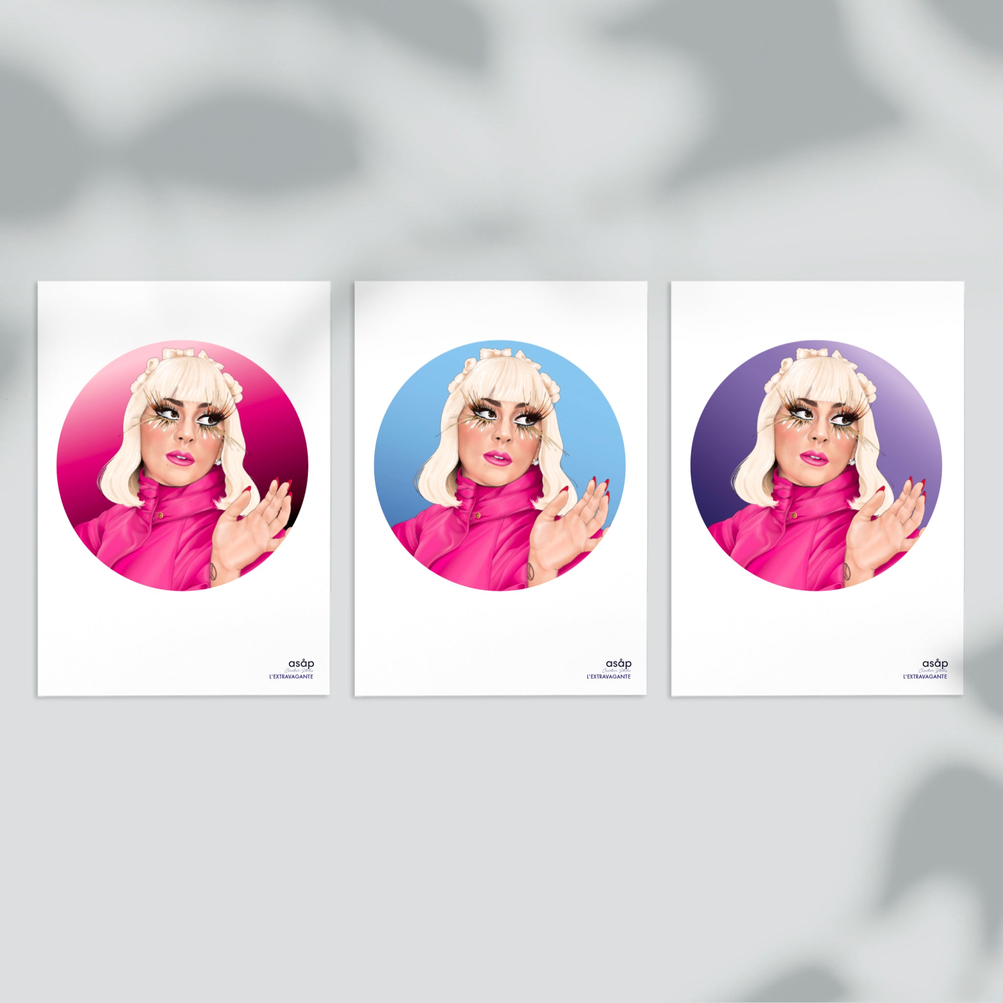 CARTE A5 - L'EXTRAVAGANTE