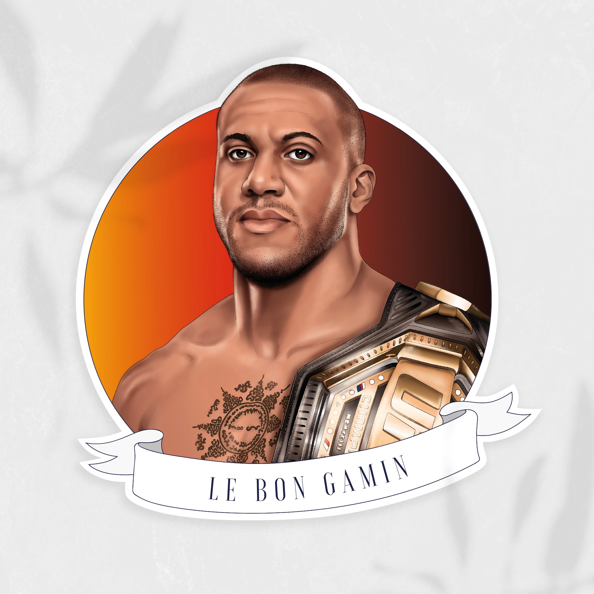 STICKER - LE BON GAMIN