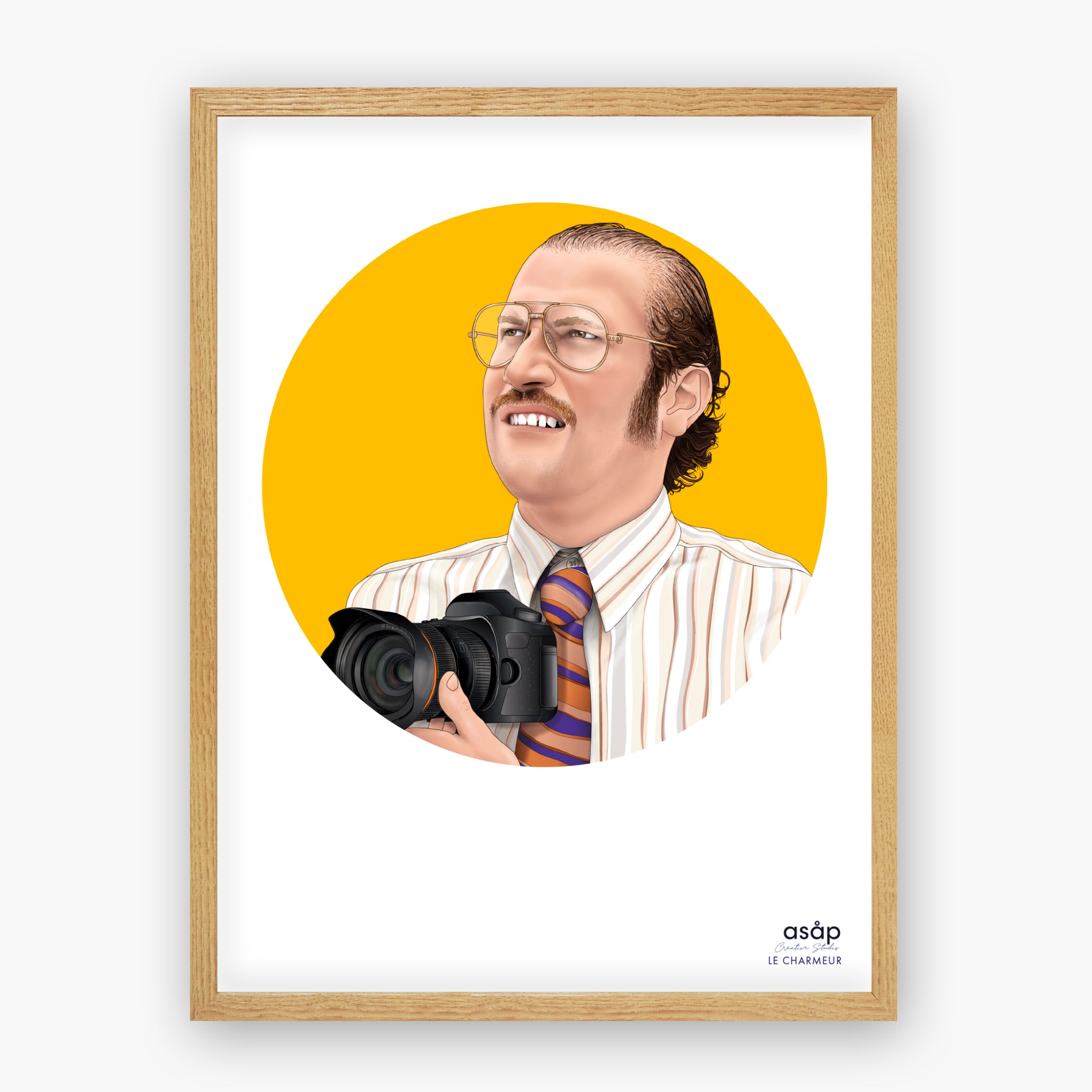 CARTE A5 - LE CHARMEUR