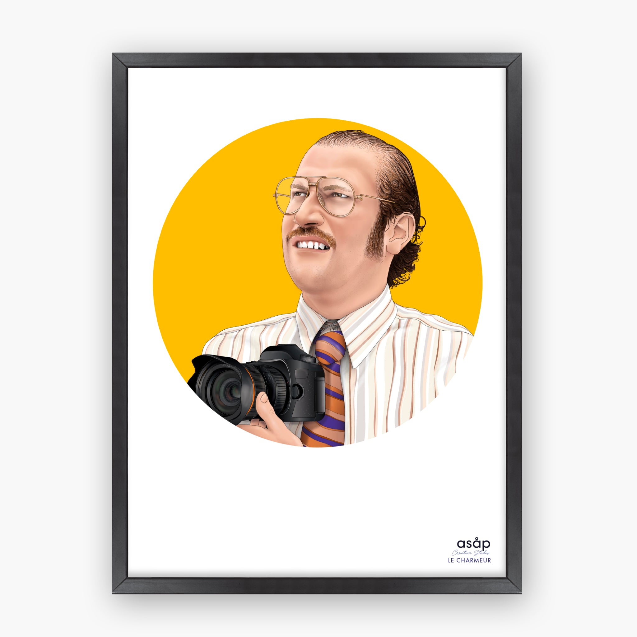 CARTE A5 - LE CHARMEUR