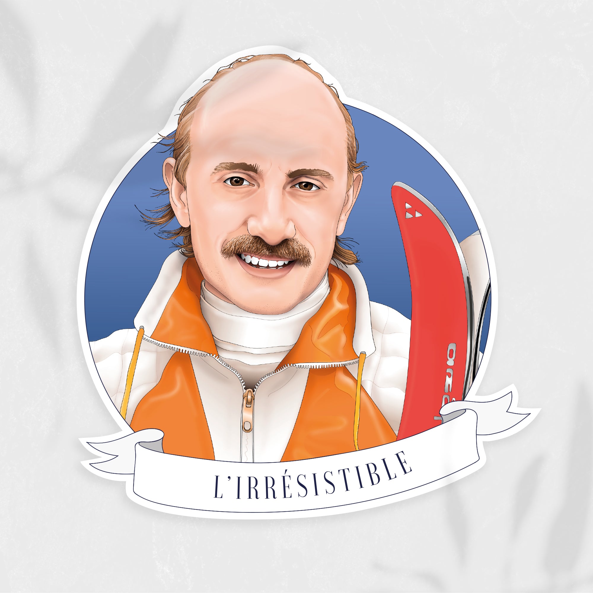 STICKER - L'IRRÉSISTIBLE
