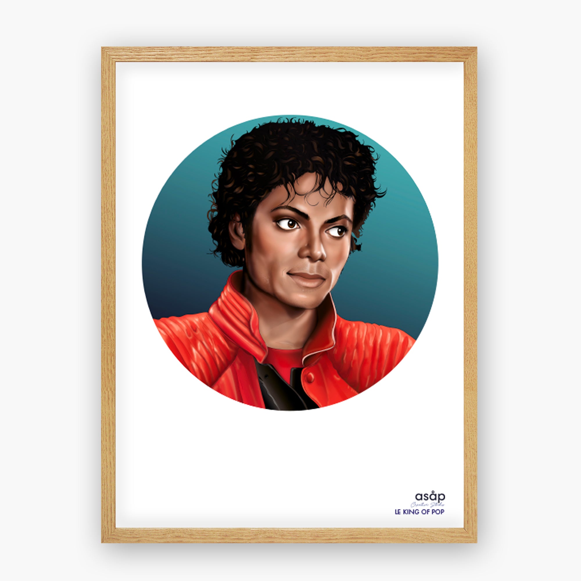 CARTE A5 - LE KING OF POP