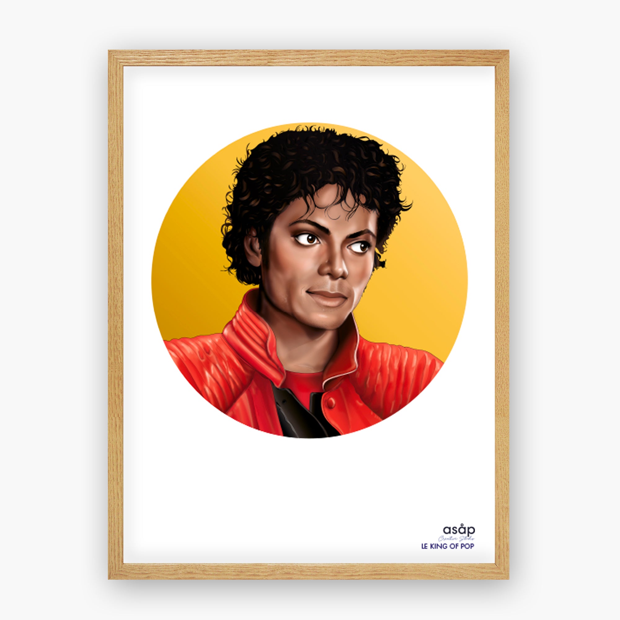 CARTE A5 - LE KING OF POP