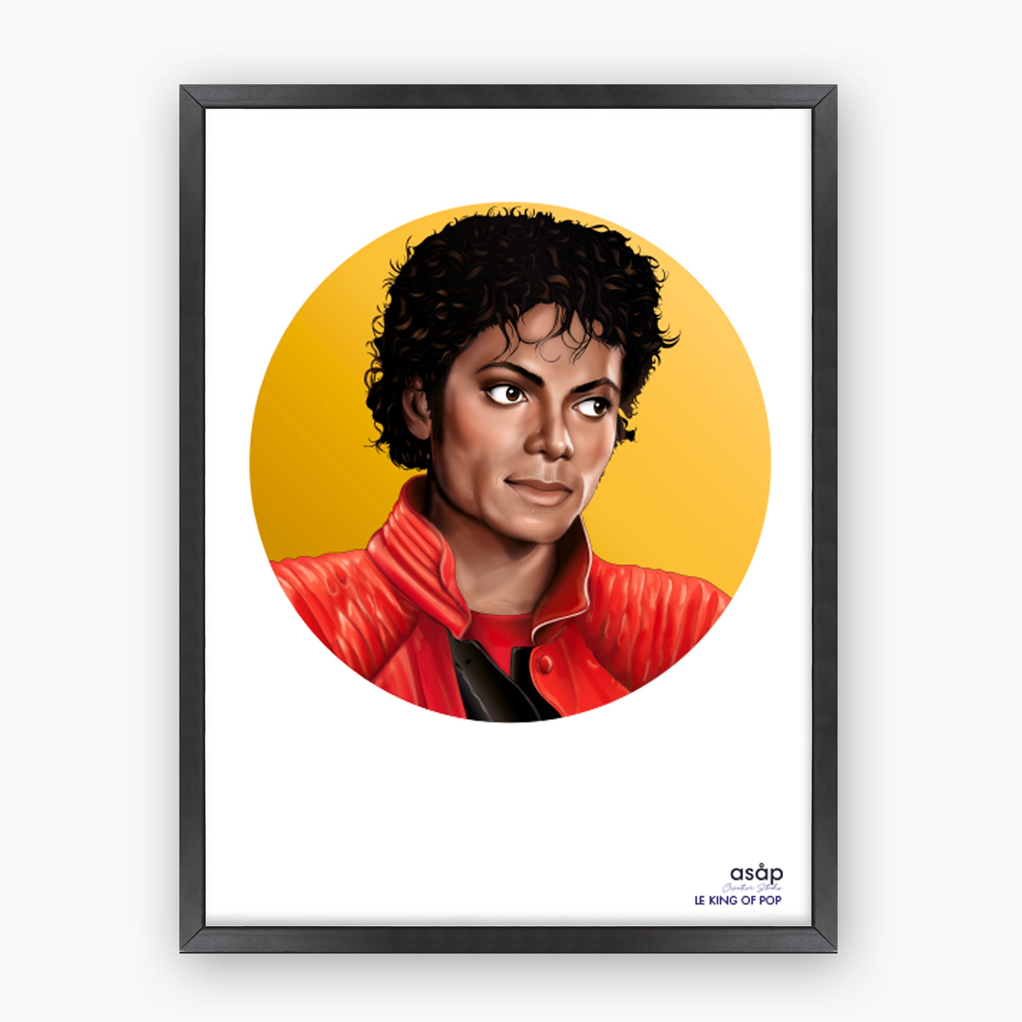 CARTE A5 - LE KING OF POP