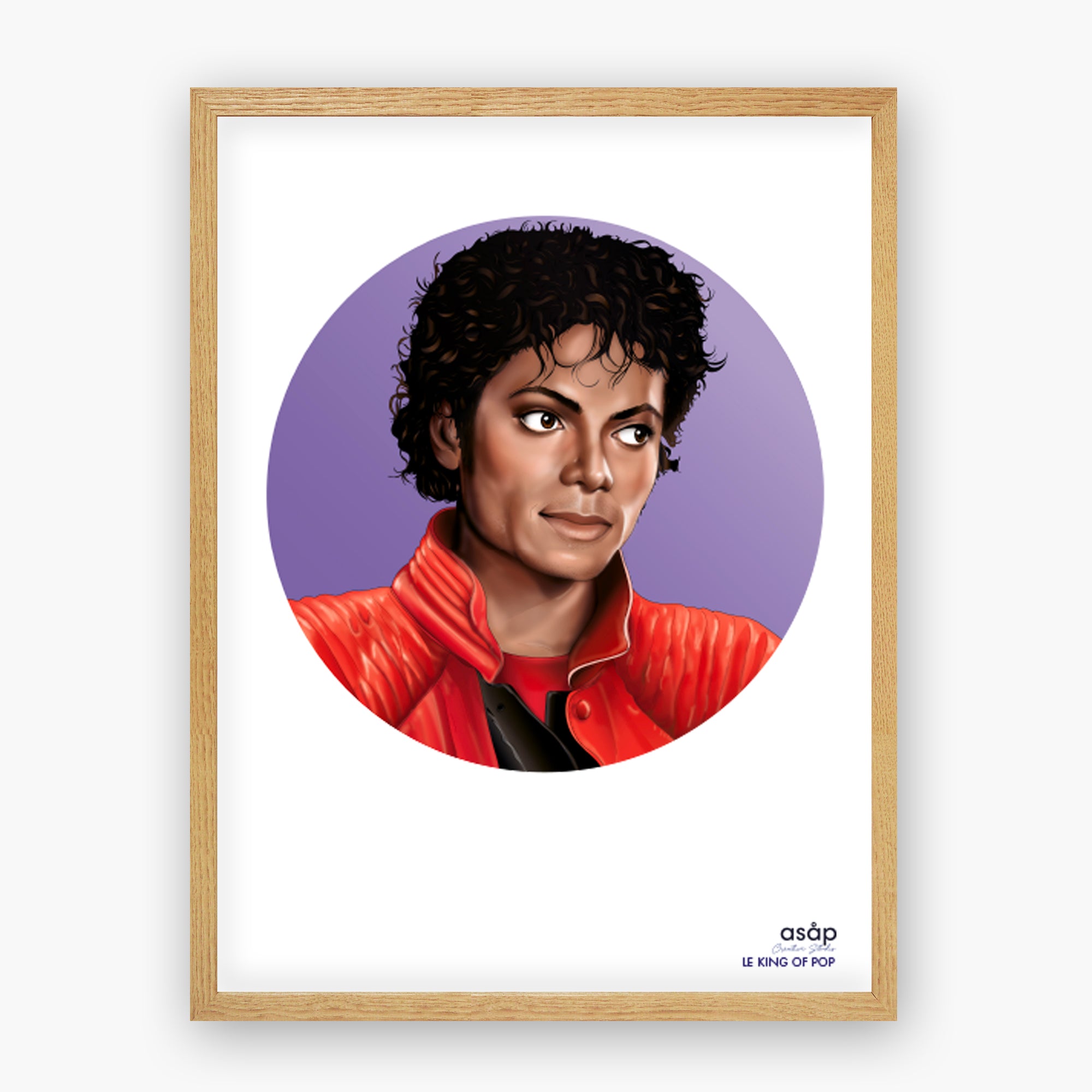 CARTE A5 - LE KING OF POP