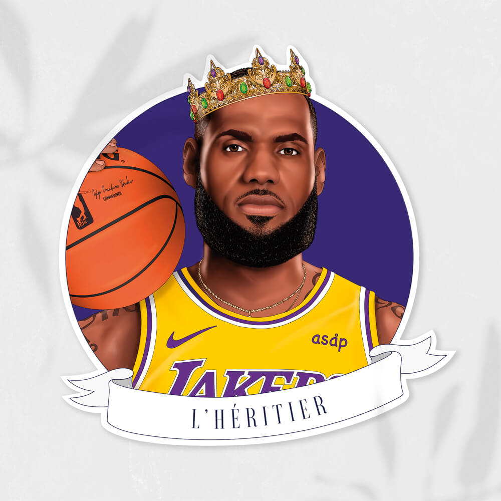 STICKER - L'HÉRITIER