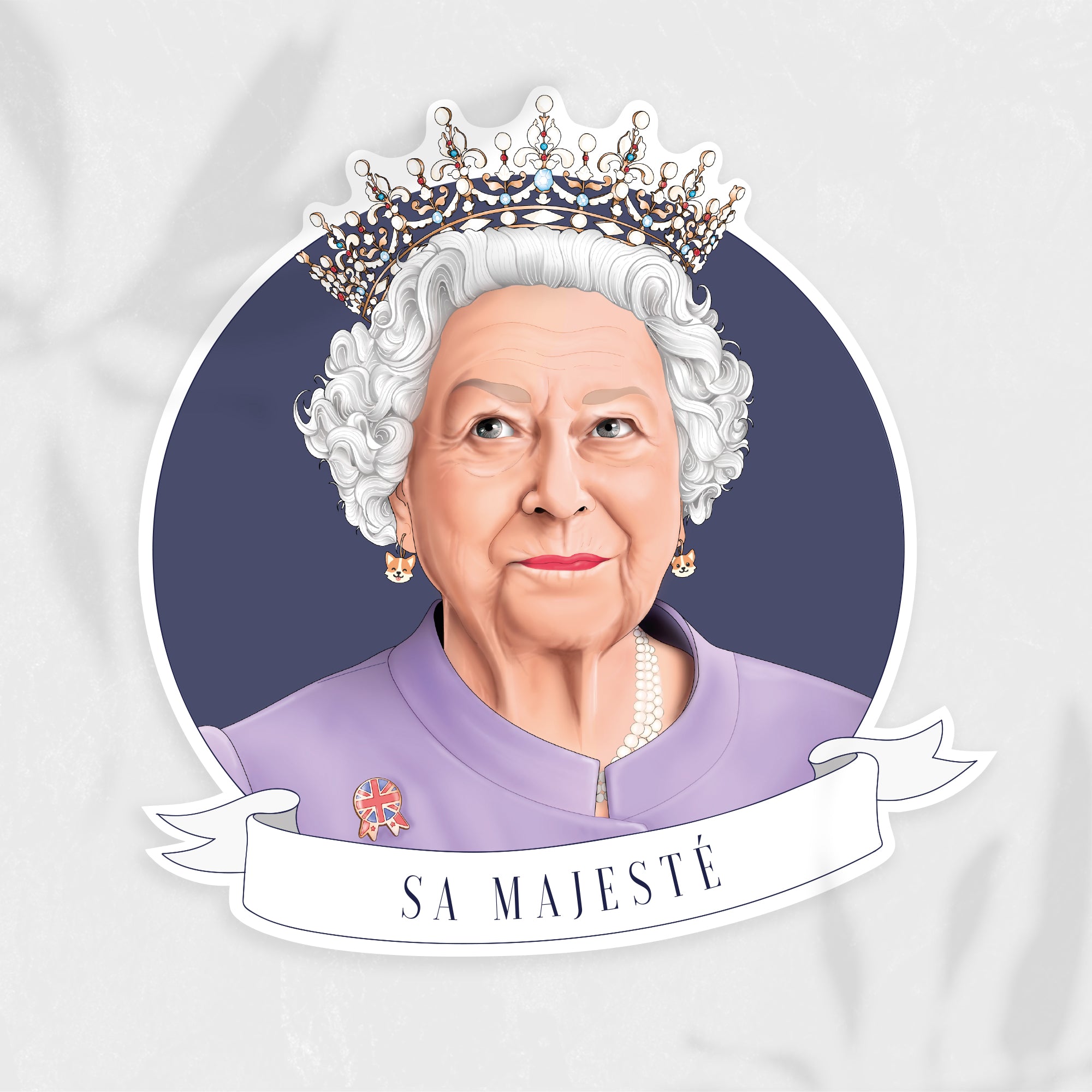 STICKER - SA MAJESTÉ