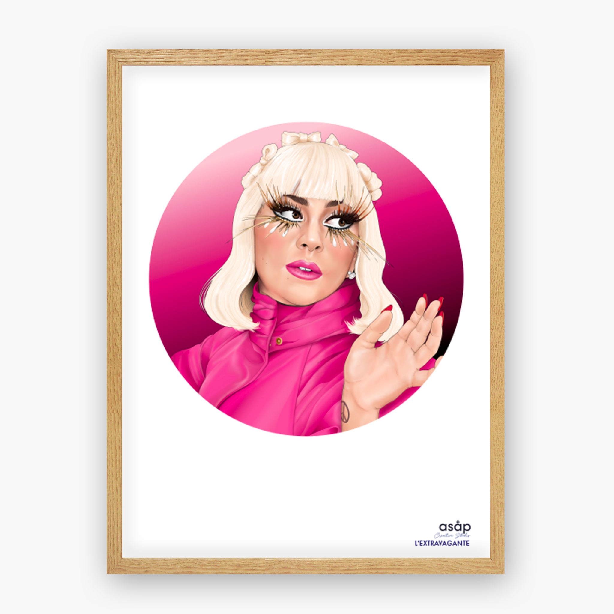 CARTE A5 - L'EXTRAVAGANTE