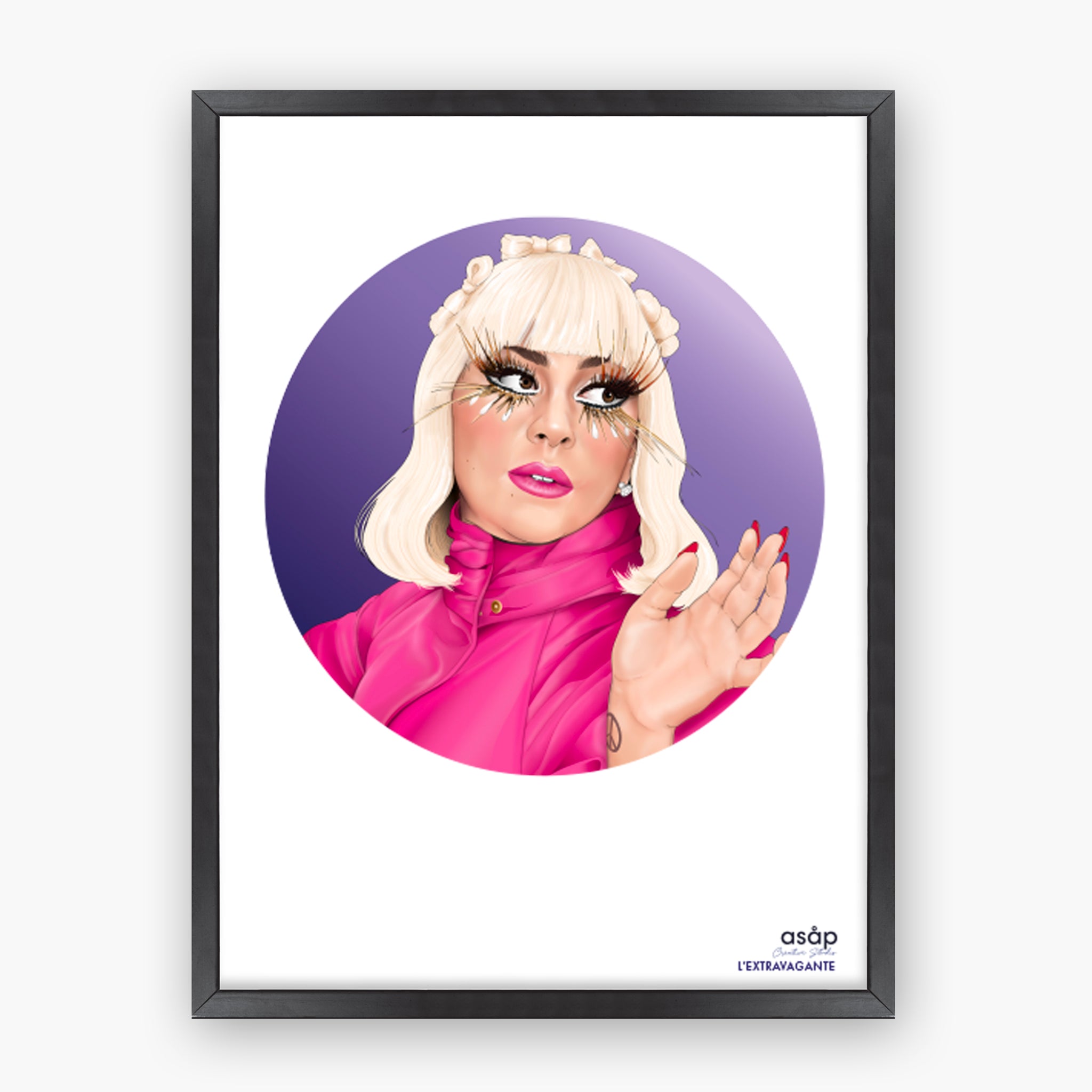 CARTE A5 - L'EXTRAVAGANTE