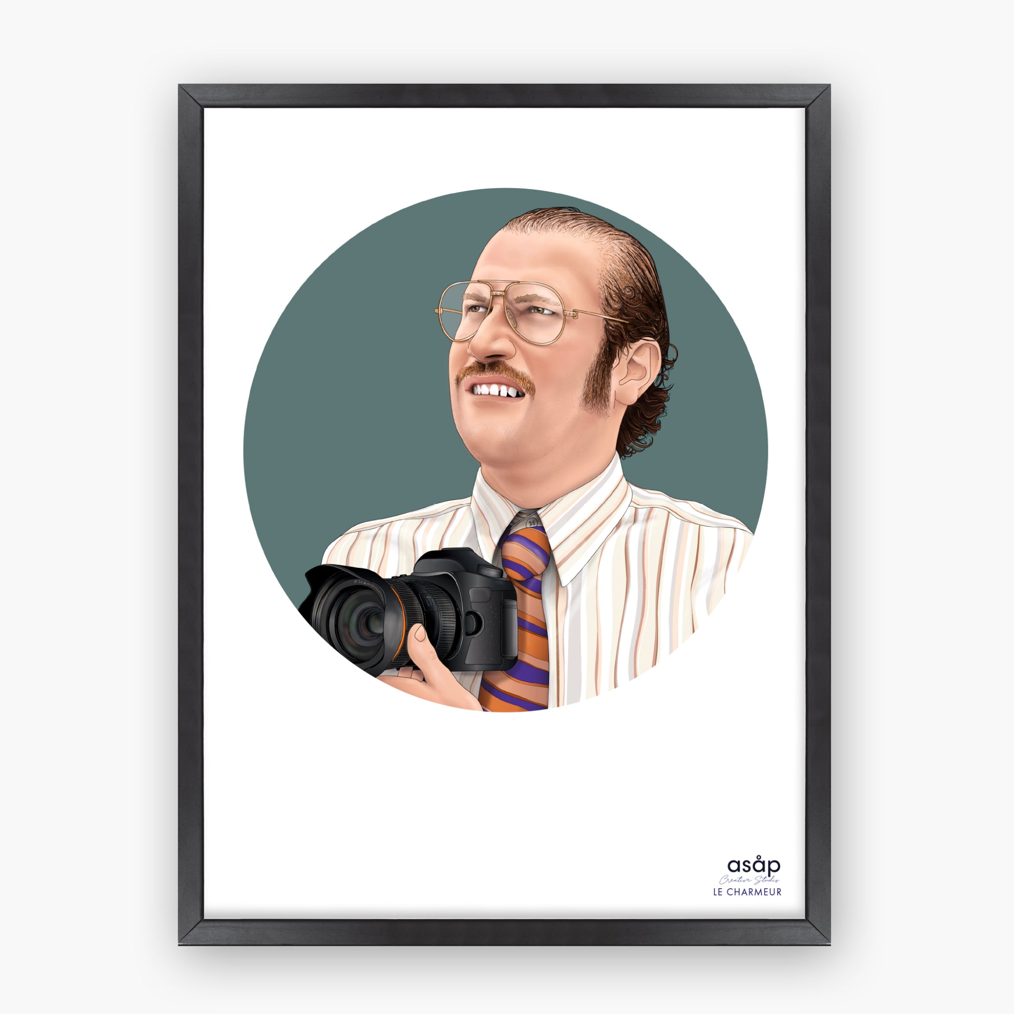 CARTE A5 - LE CHARMEUR