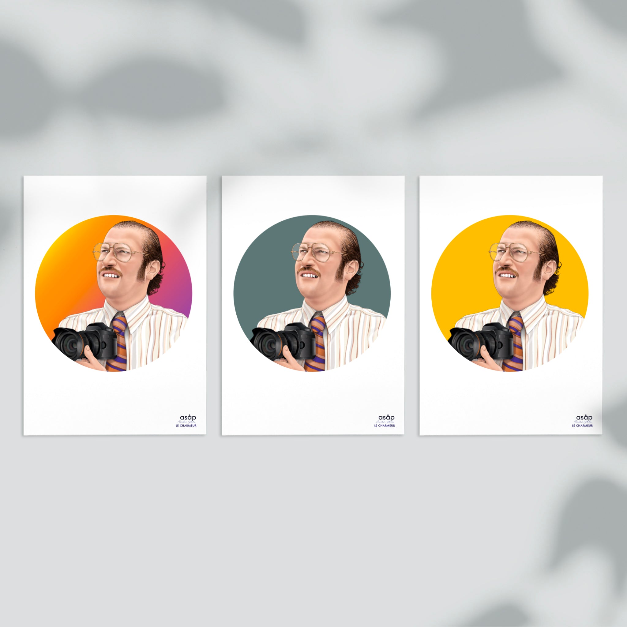 CARTE A5 - LE CHARMEUR