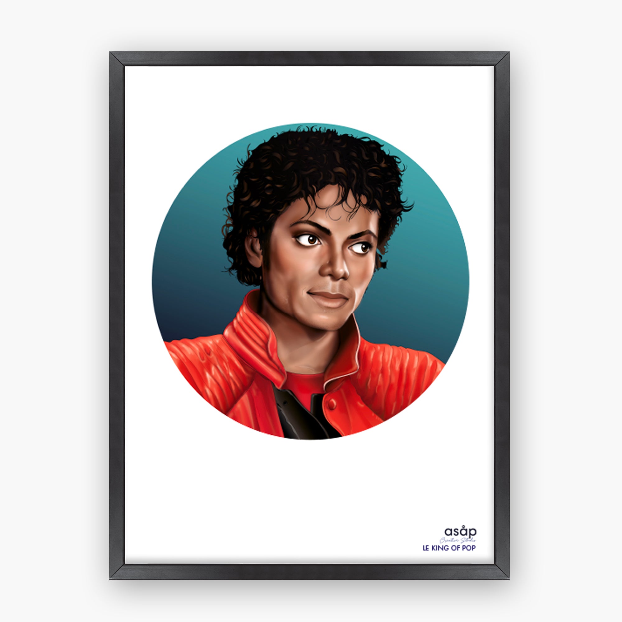 CARTE A5 - LE KING OF POP