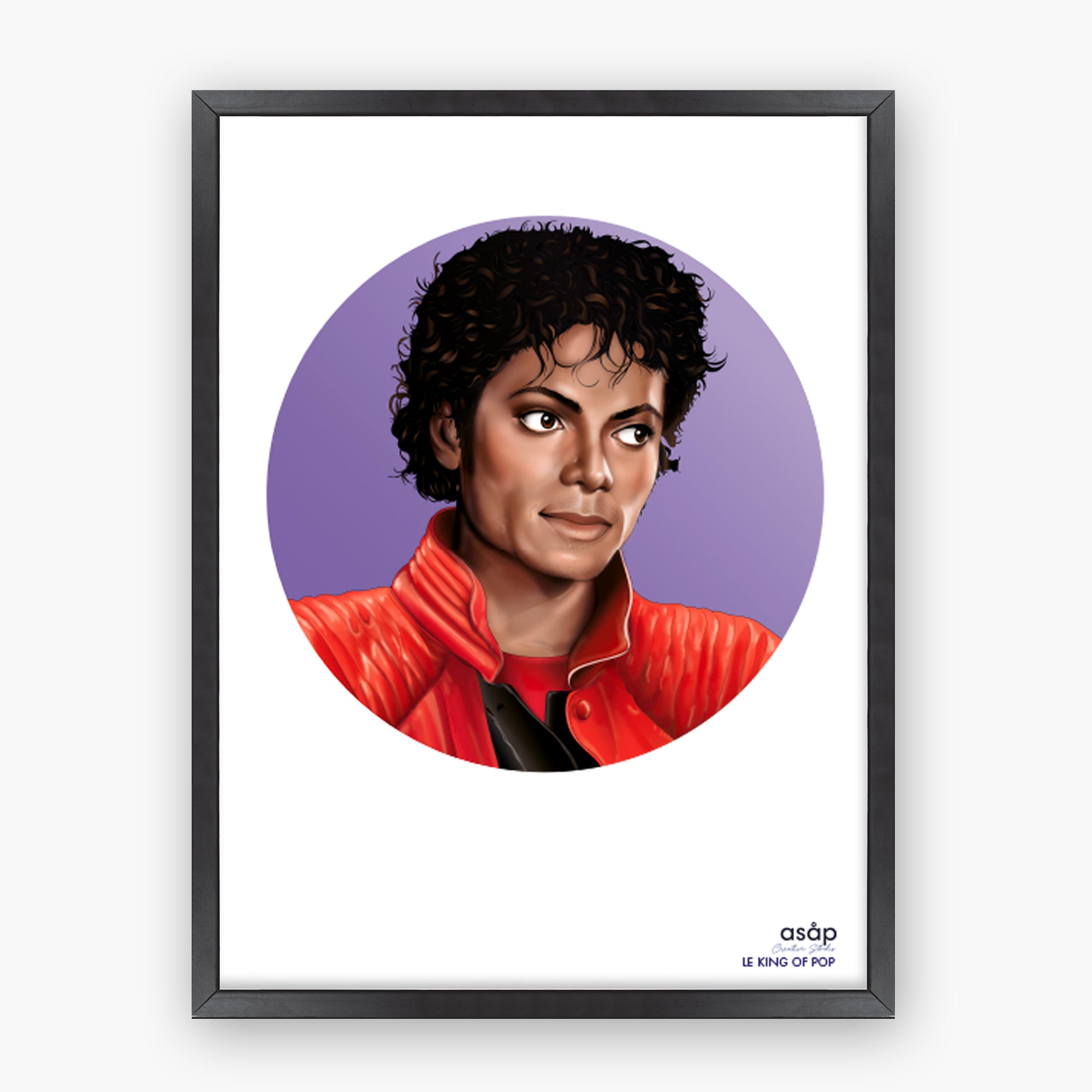 CARTE A5 - LE KING OF POP