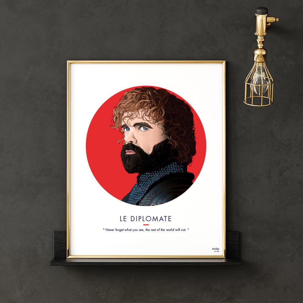 Poster ASAP Tyrion Lannister Red